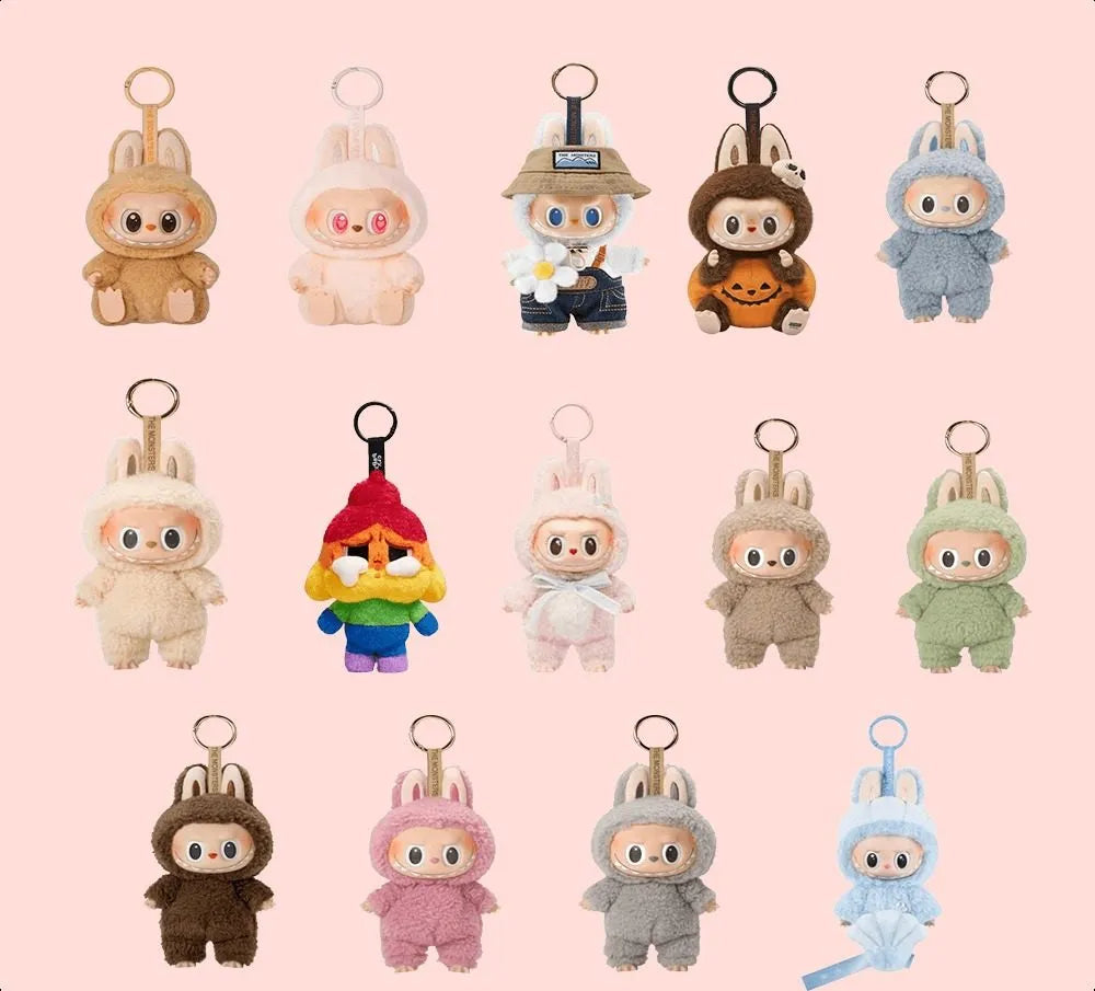 Labubu Complete Set Keychain