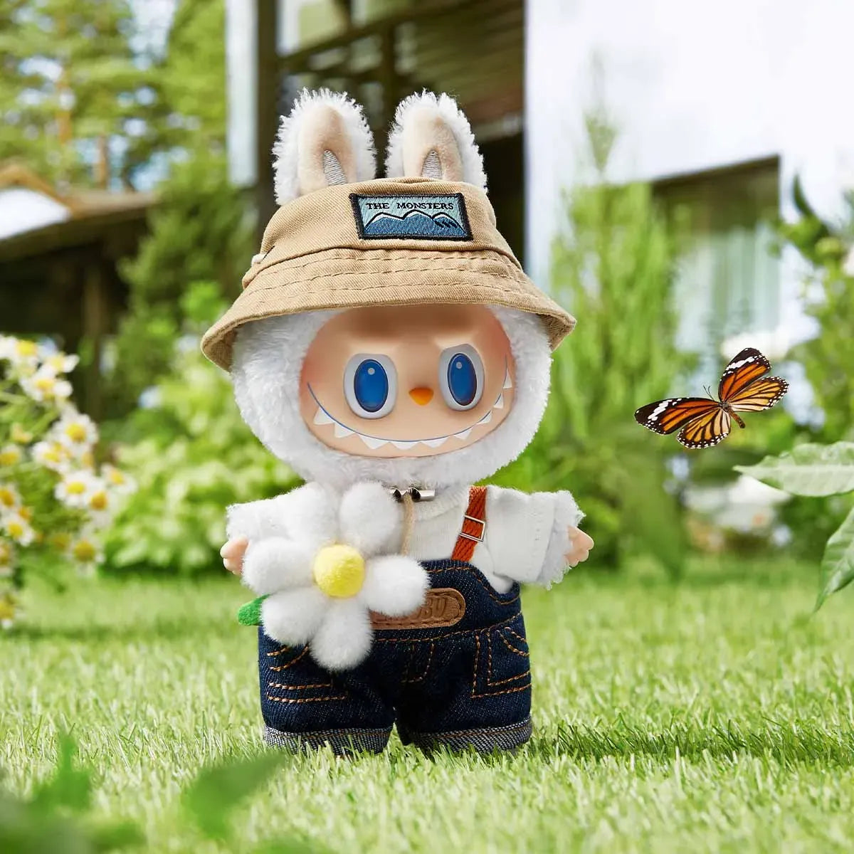 Labubu The Monsters Fall In Wild Vinyl Plush Doll Keychain