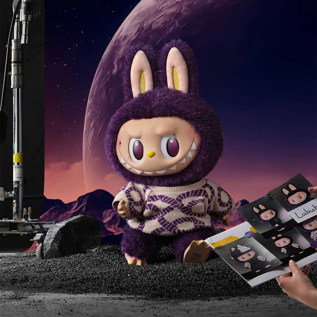 Labubu X Pronounce Be Fancy Now Vinyl Plush Doll