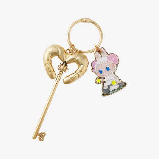 Labubu Aries Pendant Constellation Series Keychain
