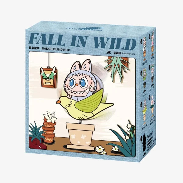 Labubu Badge Fall In Wild Series Blind Box