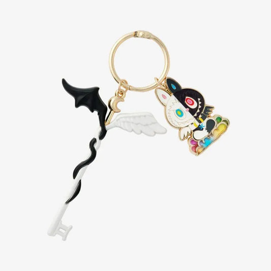 Labubu Gemini Constellation Series Pendant Keychain