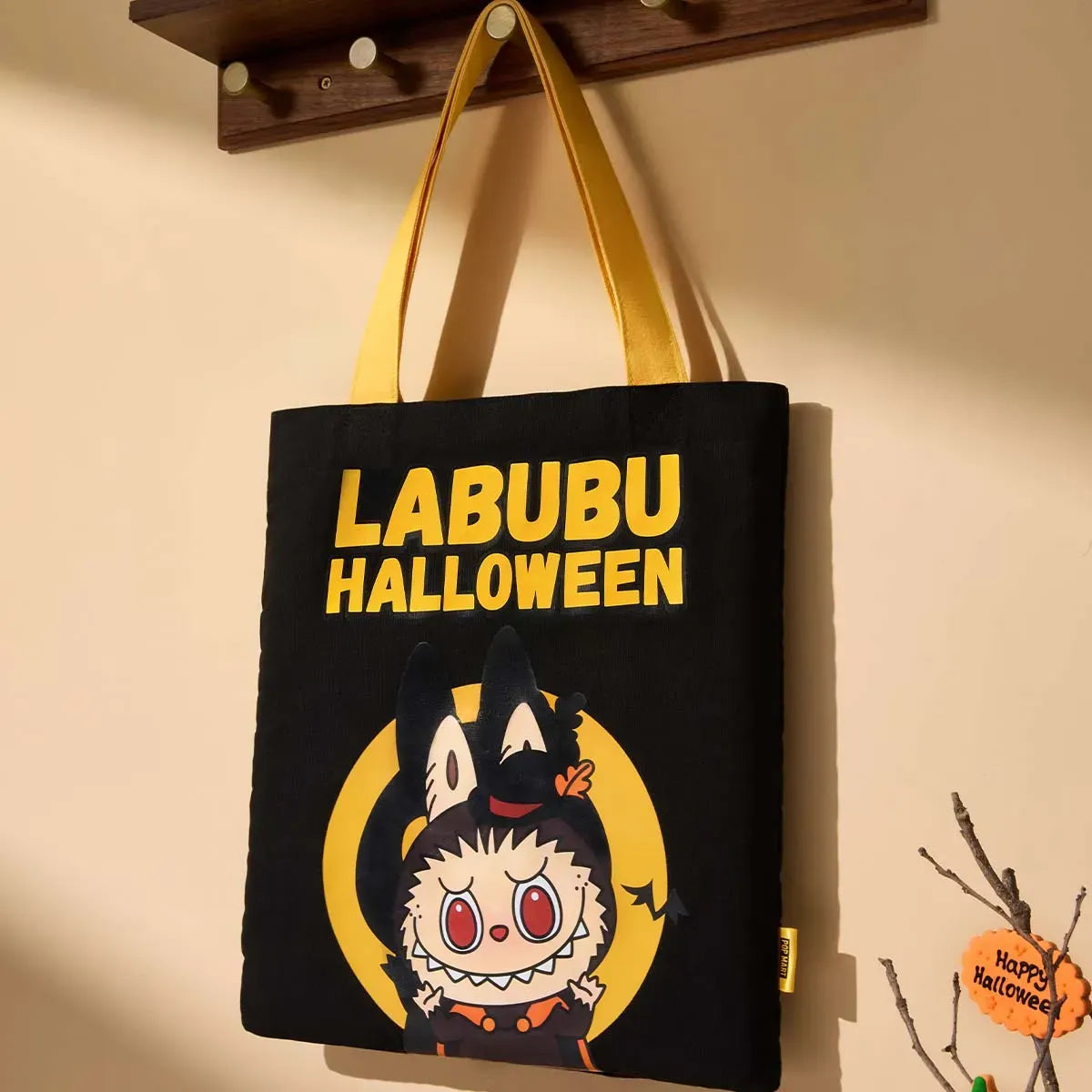 Labubu Happy Halloween Party Canvas Bag