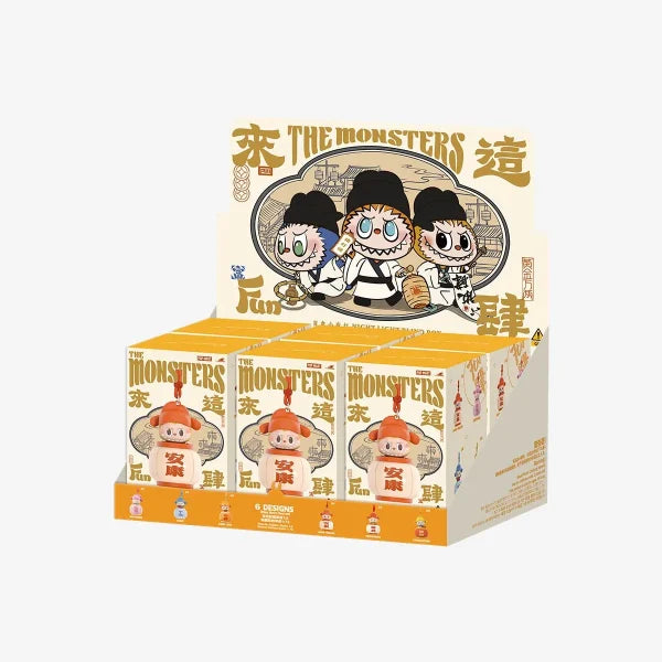 Labubu Night Light Let’s Have Fun Together Series 6pcs Blind Box