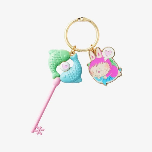 Labubu Pisces Pendant Constellation Series Keychain