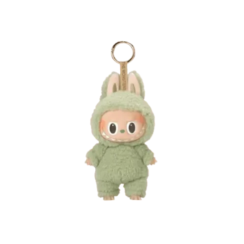 Labubu Tasty Macarons Green Grape Keychain