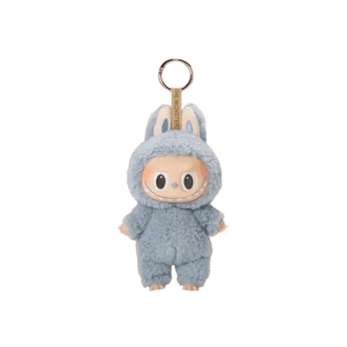 Labubu Tasty Macarons Sea Salt Cocount Keychain