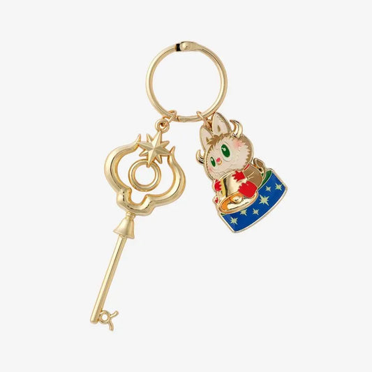Labubu Taurus Constellation Series Pendant Keychain