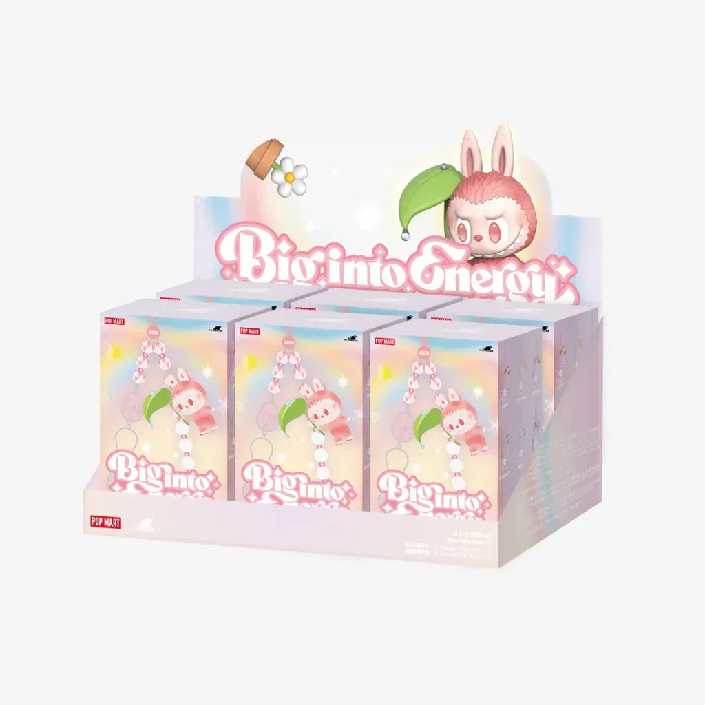 Labubu The Monsters Big Into Energy Phone Charm 6pcs Blind Box