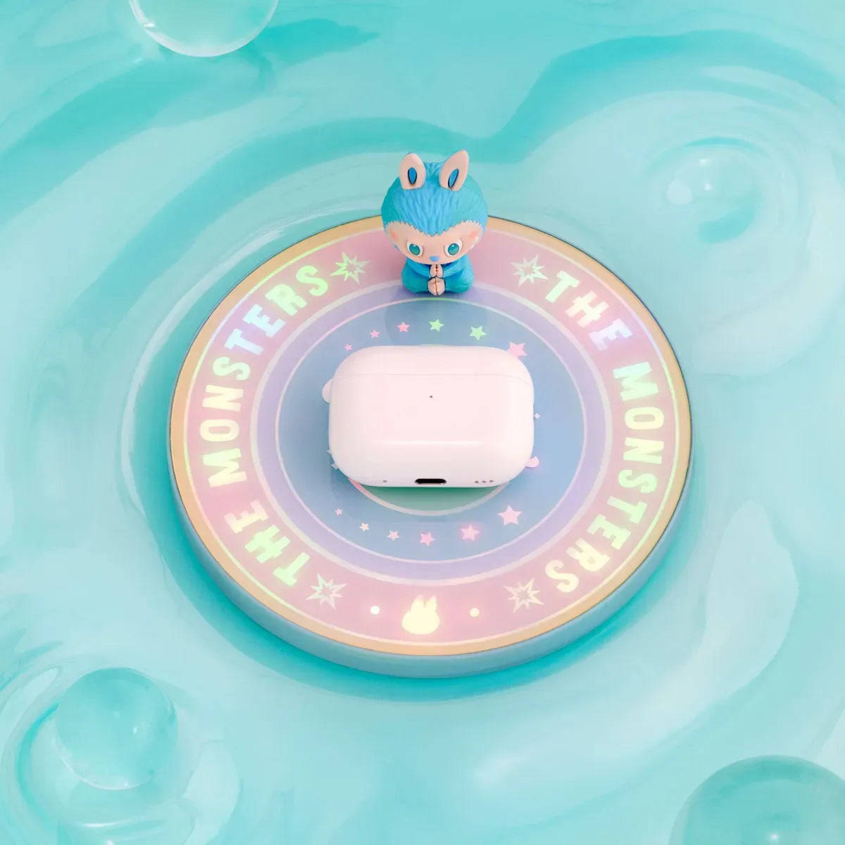 Labubu The Monsters Big Into Energy Wireless Charger