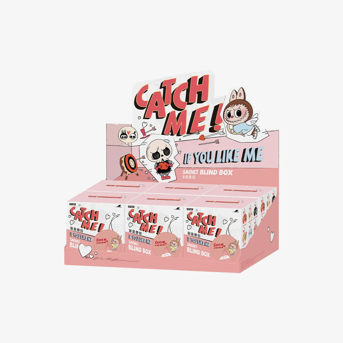 Labubu The Monsters Catch Me If You Like Me Sachet 6pcs Blind Box
