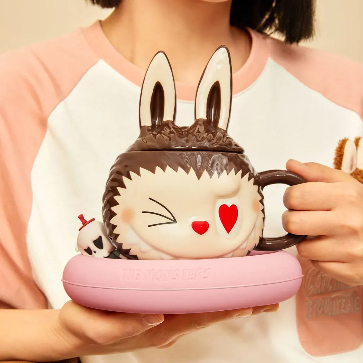 Labubu The Monsters Catch Me If You Like Me Series Ceramic Cup