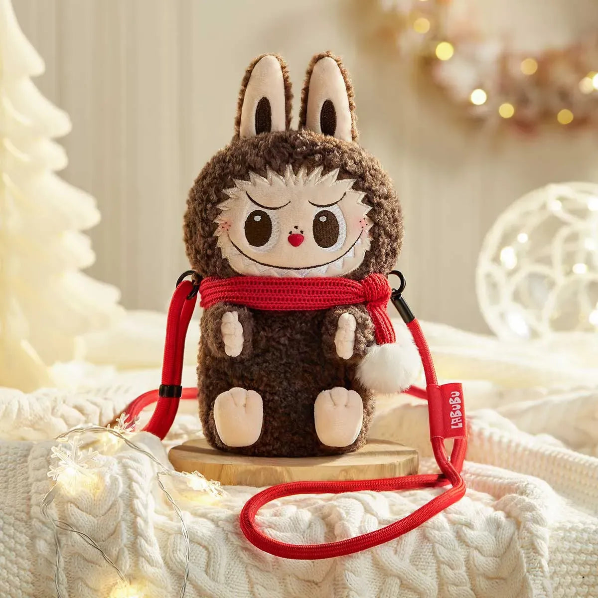 Labubu The Monsters Classic Series Plush Doll Shoulder Bag