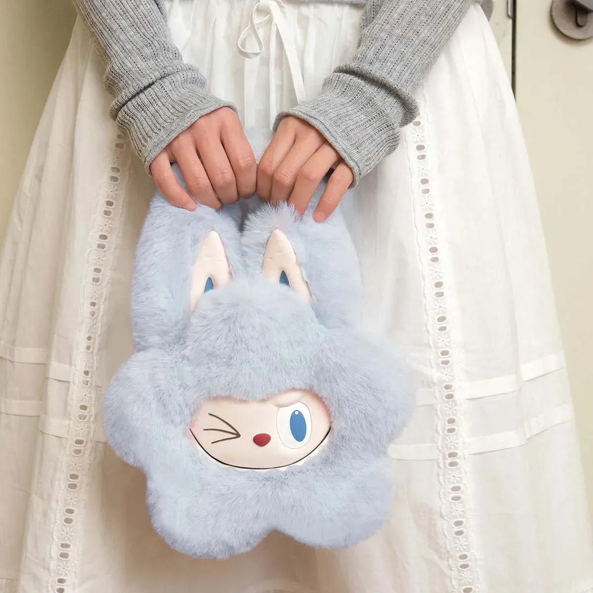 Labubu The Monsters Classic Series Plush Flower Bag