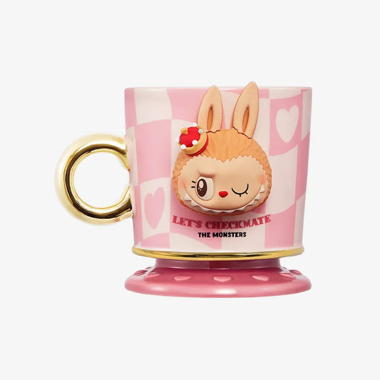Labubu The Monsters Let’s Checkmate Series Pink Mug