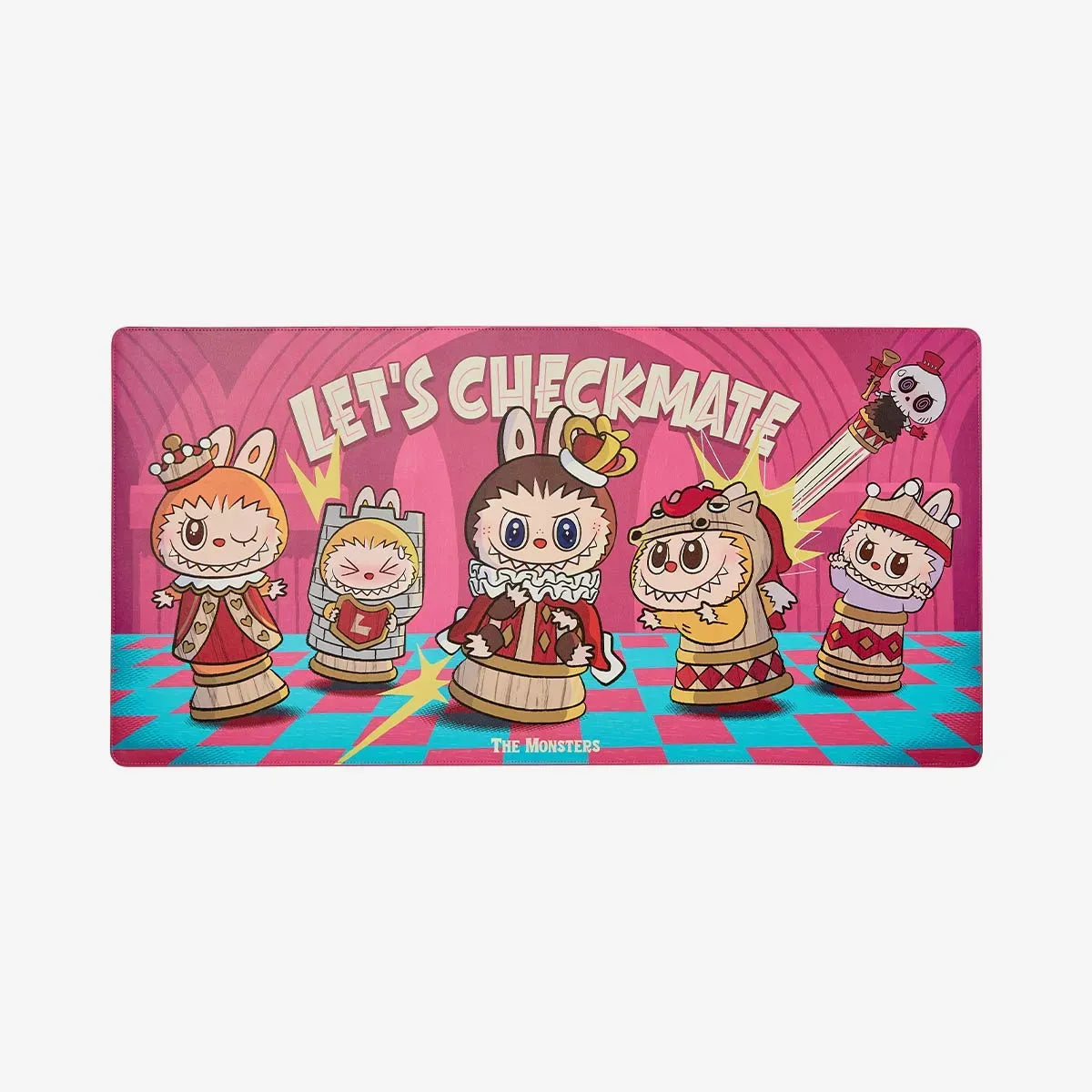 Labubu The Monsters Let’s Checkmate Series Computer Desk Mat