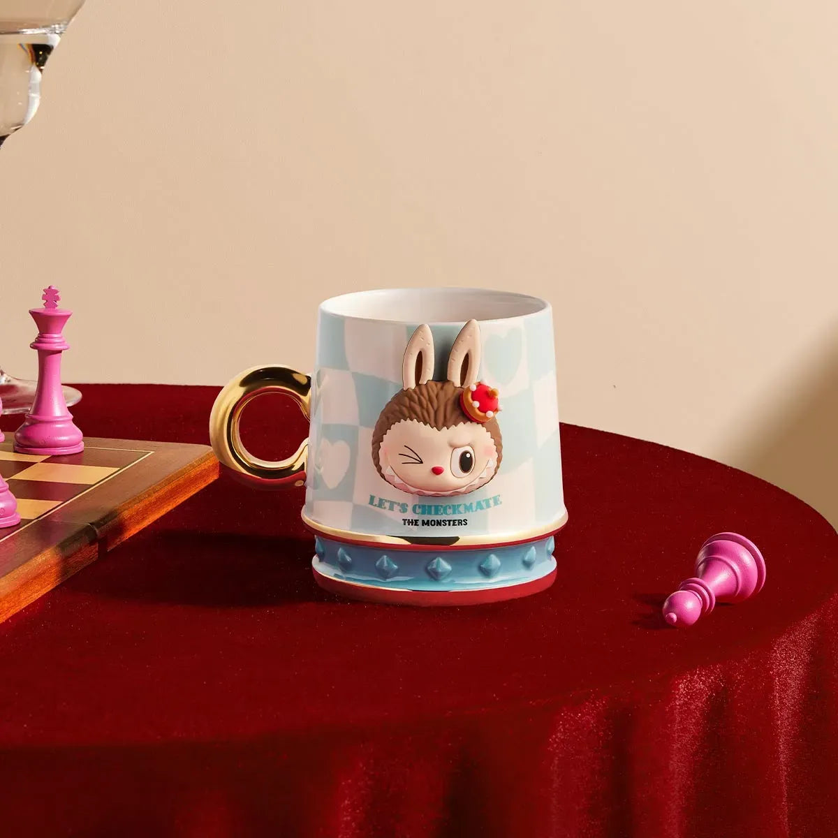 Labubu The Monsters Let’s Checkmate Series Mug