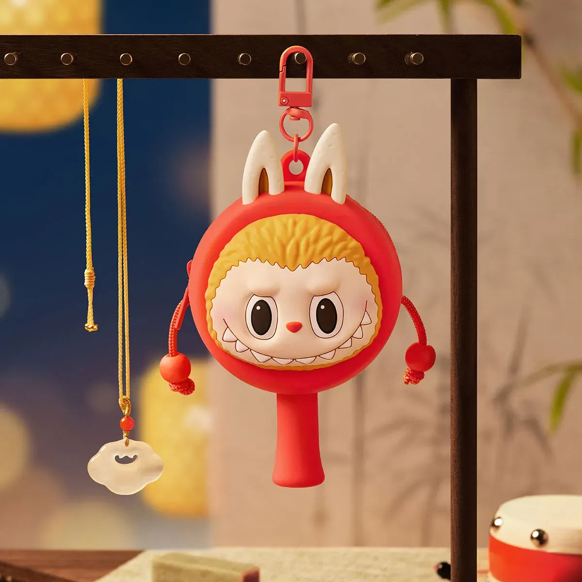Labubu The Monsters Let’s Have Fun Together Rattle Drum Earphone Case