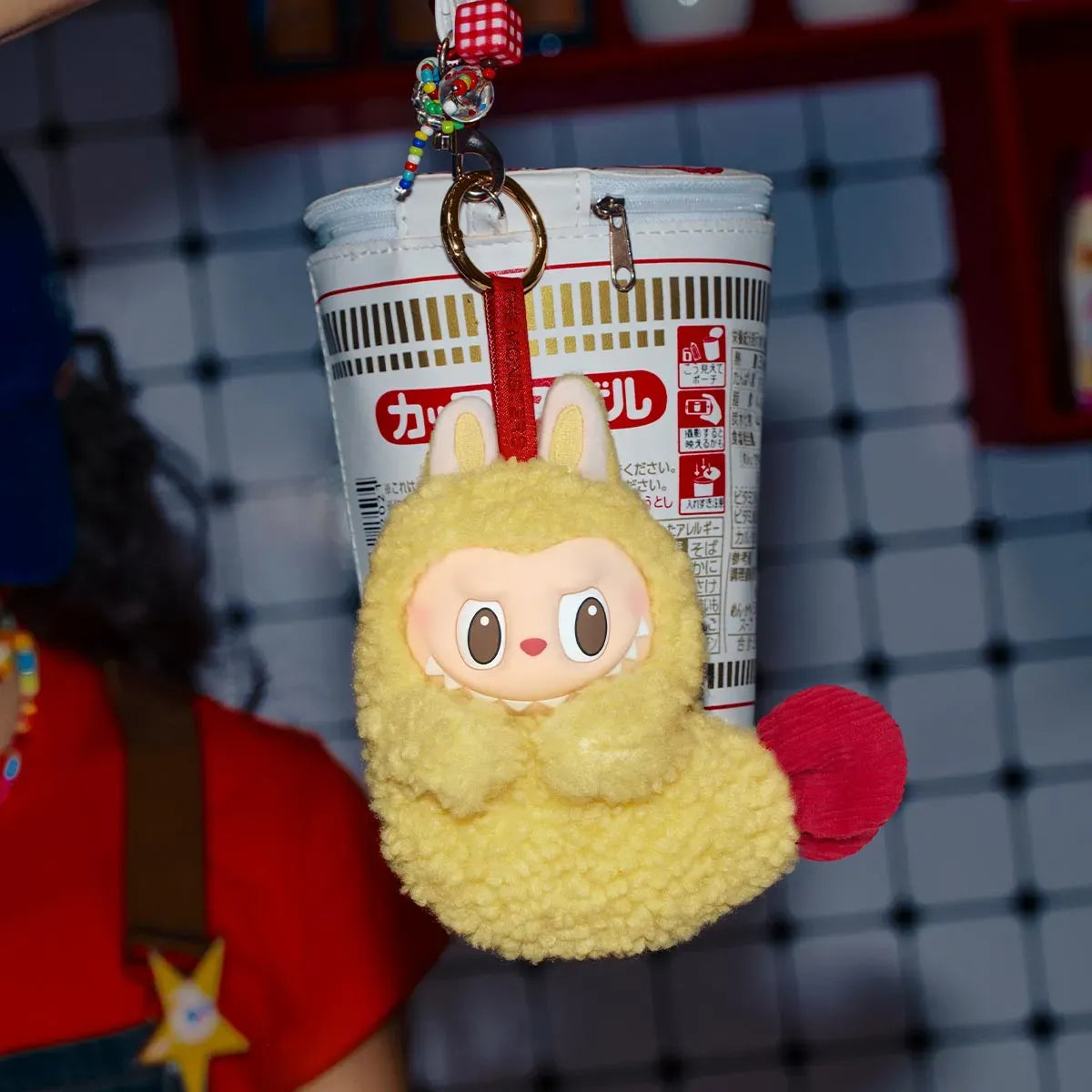 Labubu The Monsters Wacky Mart Series Keychain