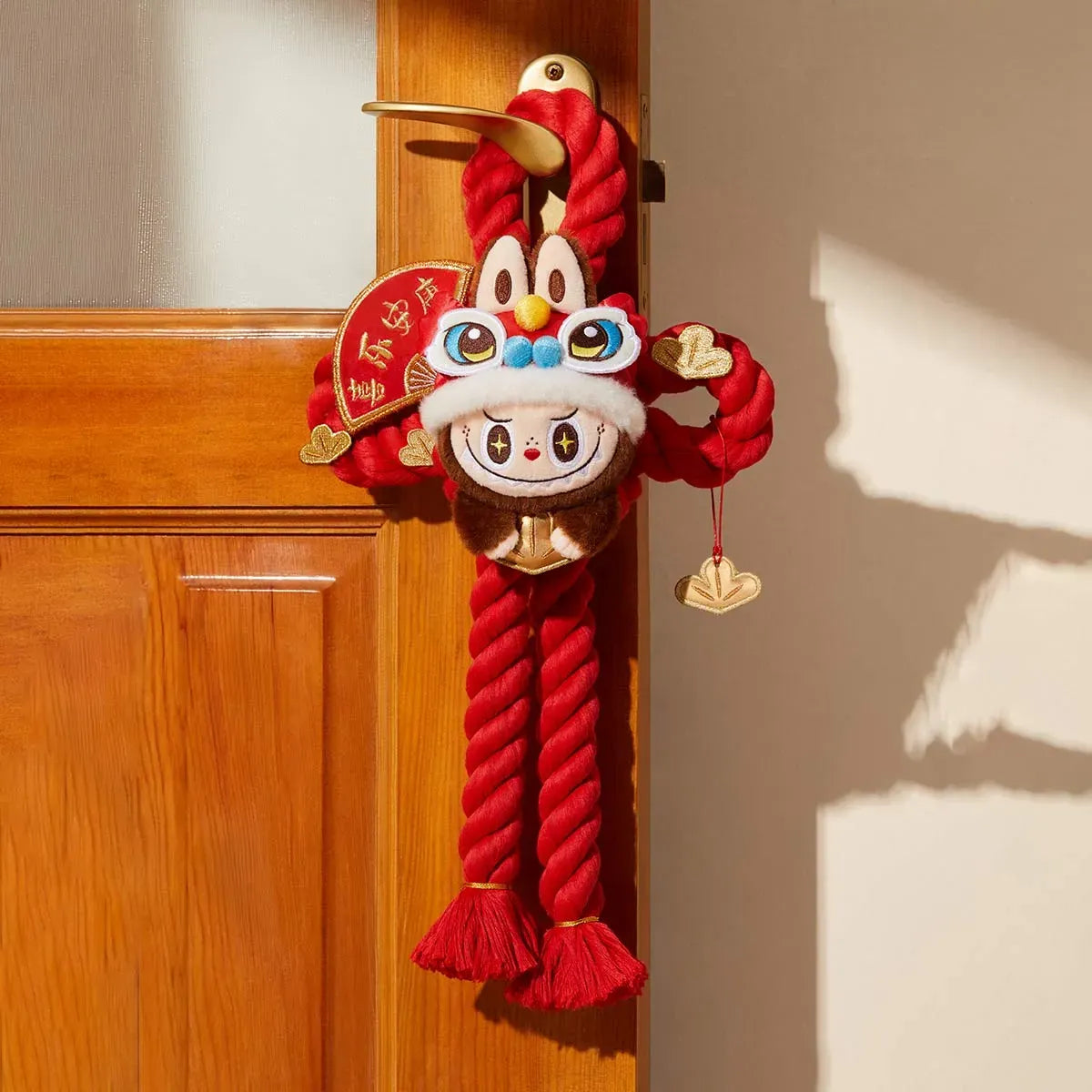 Labubu Wealthy Snake’s New Year Celebration Plush Door Decoration