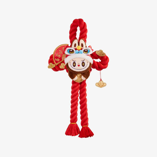 Labubu Wealthy Snake’s New Year Celebration Plush Door Decoration